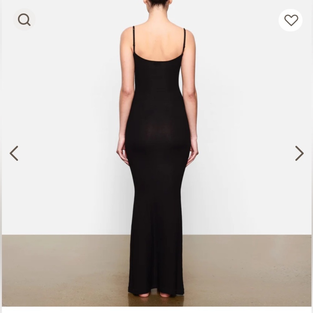 Skims SOFT LOUNGE RIBBED 
LONG SLIP DRESS NWT - Picture 3 of 5